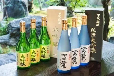 甲斐の開運 純米大吟醸「冨麓」・大吟醸 飲み比べ 720ml×各3本＜富士山の日本酒＞【井出醸造店】
