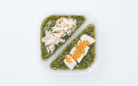 【田舎のごちそう】ご飯のお供 けせんの海 めかぶ 200g×1個 いくら・かに・ほたて入り 【 松前漬け 海鮮 海鮮丼 海鮮漬 海産物 海藻 2種 食べ比べ おかず おつまみ 冷凍 】RT2807