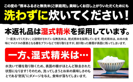 【12ヶ月定期便】熊本ふるさと無洗米 10kg《お申込み翌月から出荷》