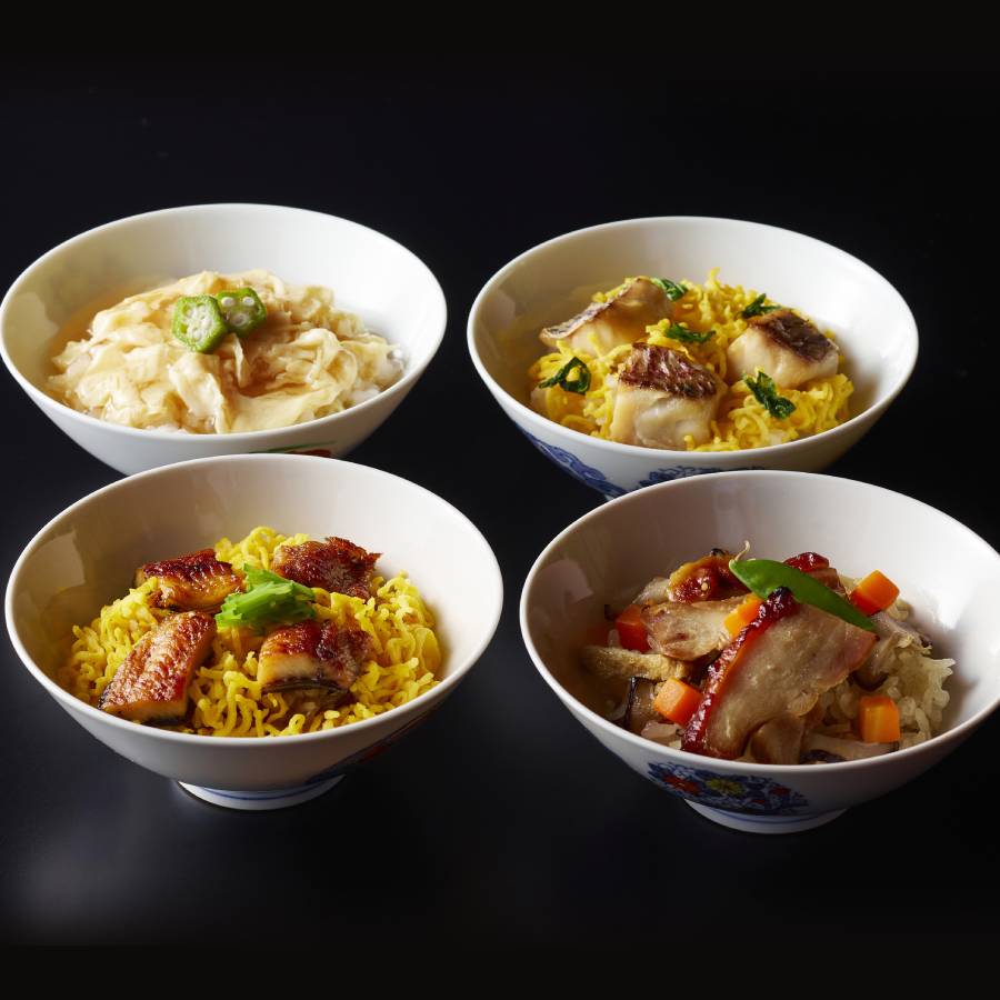 ＜京都吉兆＞「贅沢御飯 4種」（鰻・湯葉・鯛・鶏）各2個（計8個）