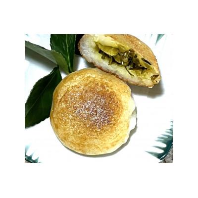 ふるさと納税 青森県 いももち(めじゃも)ゴマ高菜味　1袋4個入り(1個40g)×5袋