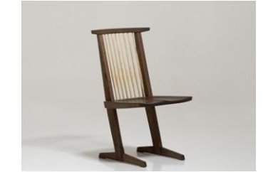 【ふるさと納税】CN101 コノイドチェア（ジョージナカシマ椅子シリーズ）（高松市共通返礼品） 片持ち梁 ダイニングチェア 2本脚 香川県 三木町