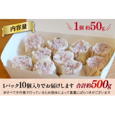 ふるさと納税 島原市 職人の手包み 自家製 ジャンボ焼売 10個 |  | 03