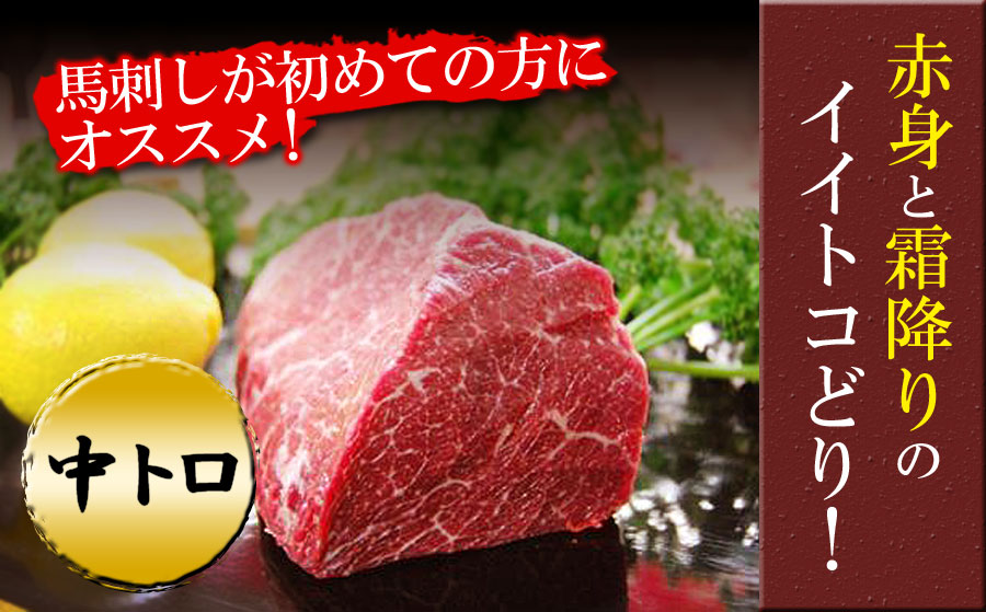 【定期便 全6回】 霜降り馬刺しの食べ比べ約600g（大トロ馬刺し・中トロ馬刺し各約300g）を毎月お届け 醤油・生姜の小袋付き 桜屋 馬刺し 肉 定期便 馬肉 霜降り 大トロ 中トロ 醤油 生姜 食