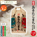 【ふるさと納税】 あきたこまち 《白米》なまはげ 米袋 新米 5kg 10kg 15kg 20kg 白米 米 一等米 ギフト パッケージ デザイン 限定デザイン 紙袋 リメイク 工作 お面 こども 秋田のお土産 こめ コメ 秋田 潟上市 【こまちライン】