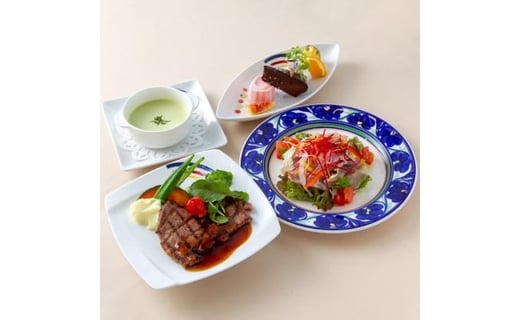 天空ランチコース（展望券込）１名分【福岡タワー内展望レストランにて優雅なひとときを】