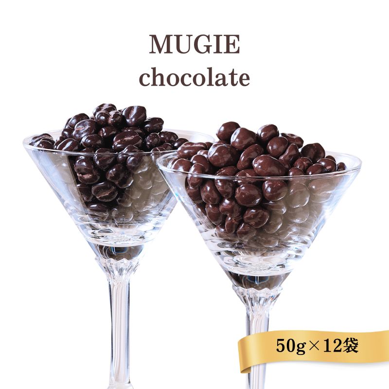 【ふるさと納税】ムーギチョコレート（カカオ60）50g×12袋