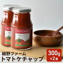 【ふるさと納税】トマトケチャップ(300g)　2本入り　 ソース 調味料 洋食 料理 調理 食卓 うま味濃縮 ケチャップ