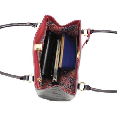 ふるさと納税 御代田町 【濱野皮革工藝のトートバッグ】ソフィー ココ(ブラック) |  | 01