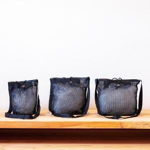 パッカブル ミニショルダー　NAKI 【S】Hard mesh