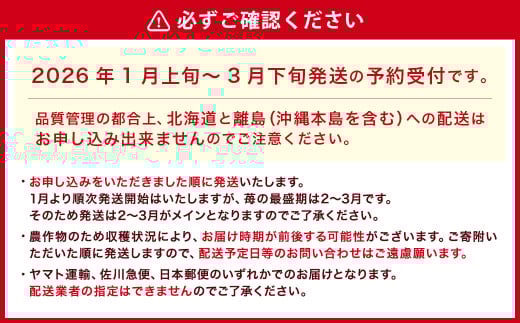 【アフター対応】あまおう 約280g×6パック