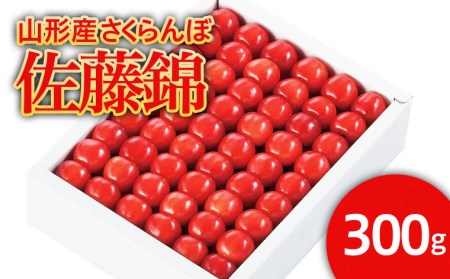 ★温室栽培★山形市産 さくらんぼ 「佐藤錦」 L以上 300g 化粧手詰め 【令和9年産先行予約】FS26-632