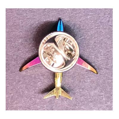 ふるさと納税 田上町 飛行機ピンバッジ　チタン(大) |  | 03