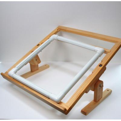 ふるさと納税 猪名川町 エディ工房　スクエア刺繍スタンド(L)【28〜43cmの大型刺繍枠に対応】※刺繍枠は付属しません |  | 02