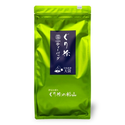 
                  ぐり茶ティーバッグ大袋ひも付き　標準40個入×10袋  #8180【1767716】
                