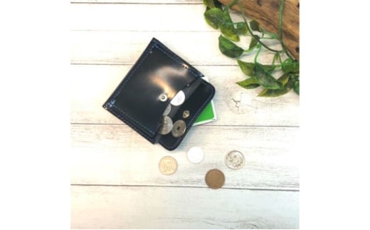 アドバンガラスレザーのミニ財布 レディース メンズ 日本製 財布 ハンドメイド シンプル レザー サイフ 小銭入れ 札入れ おしゃれ 大人 誕生日 プレゼント ギフト 寒川町 神奈川県【赤】