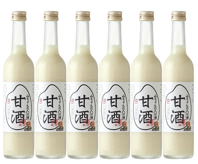 『無添加・米麹』山ちゃんの甘酒 500ml　6本セット 米麹甘酒 ノンアルコール