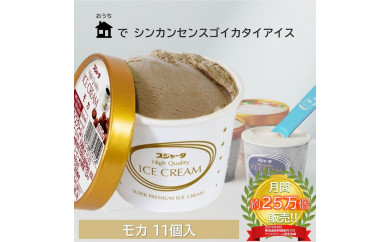 アイス モカ 11個 シンカンセンスゴイカタイアイス