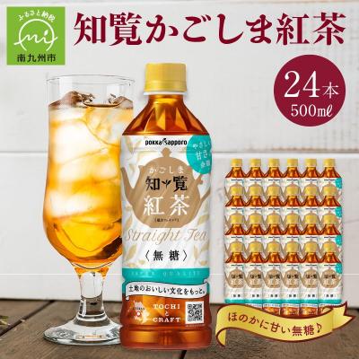 ふるさと納税 南九州市 知覧かごしま紅茶 ペットボトル24本