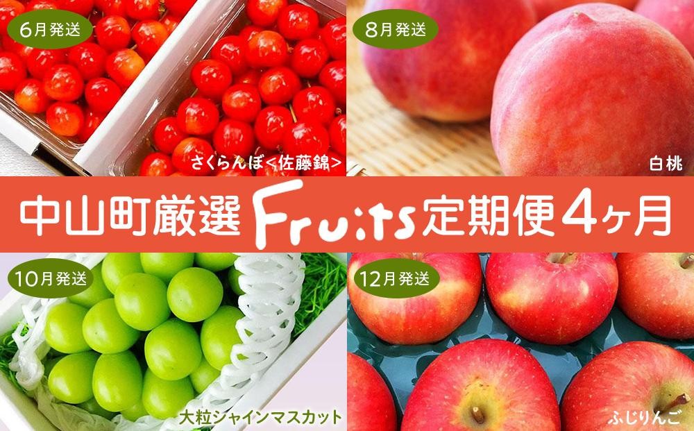 
                  【令和9年産先行受付】山形県中山町の至高！山形県中山町厳選フルーツ定期便　全4回
                