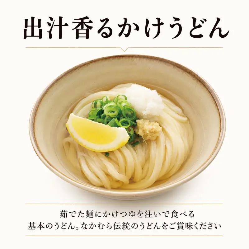うどん 18食 さぬきうどん 醤油付き 半生 なかむら 人気 