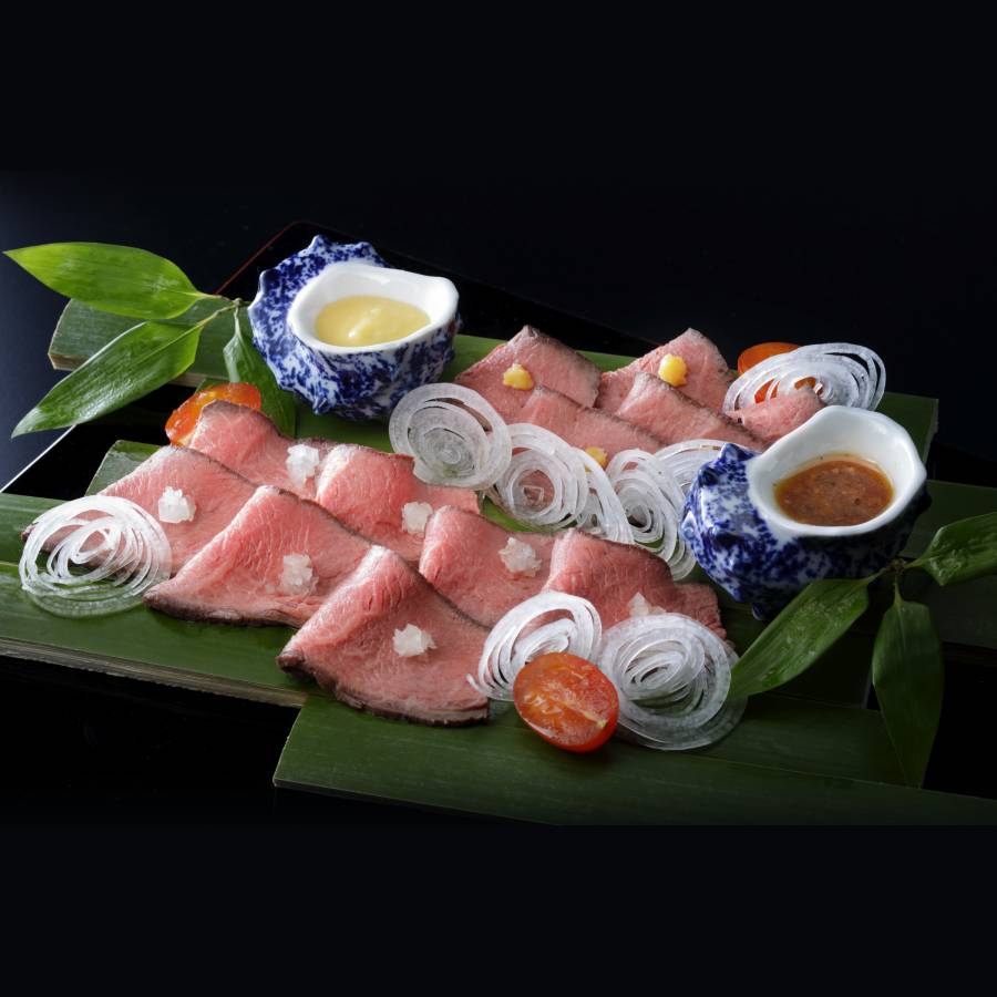 ＜京都吉兆＞「黒毛和牛ローストビーフ」200g