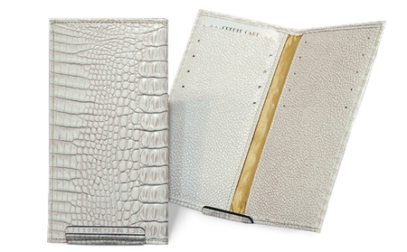 姫路革細工 カードケース アジサイ