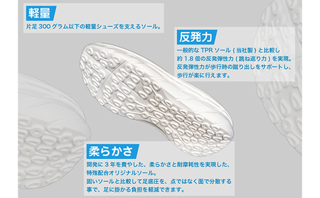 FEATHER STEP FS-907本革ビジネススニーカー 軽量 プレーントゥ BROWN 25.0cm