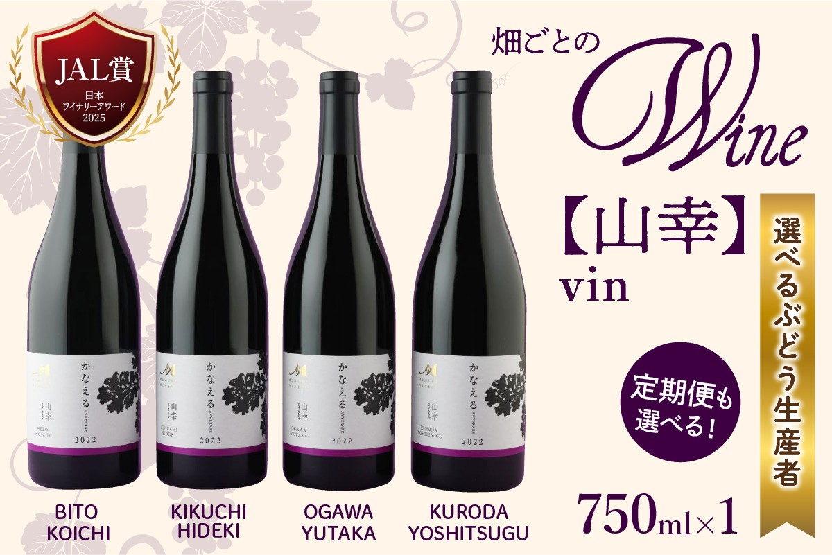
            【選べる単品/定期便】北海道十勝芽室町 山幸　vin　me032-061c-o
          