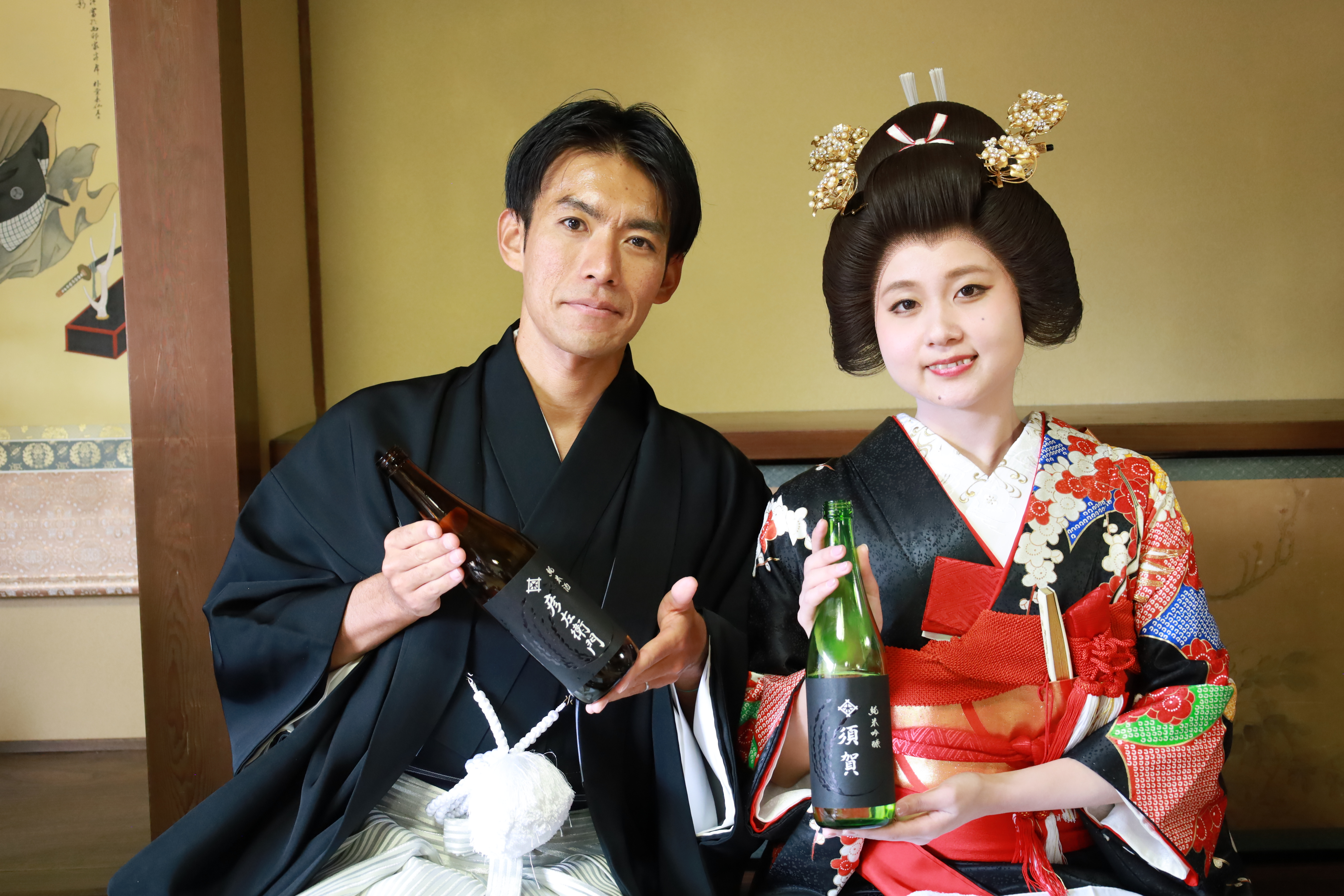 FS02　清酒　彦左衛門＆須賀　夫婦のお酒セット