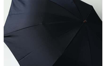 晴雨兼用傘 無地(ネイビー) 折りたたみ 60cm