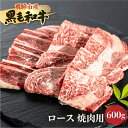 【ふるさと納税】飛米牛　ロース(リブ/カタロース)　焼肉　300g×2 Q2439