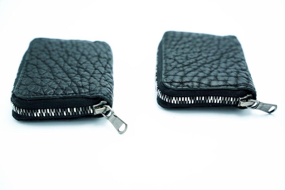 【ierib】MINI WALLET / ミニウォレット / BULL / BLACK 261009_A-TD002