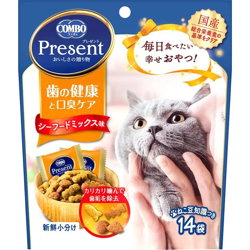 キャットおやつ コンボプレゼント 歯の健康と口臭ケア キャットおやつ【42g×30袋】