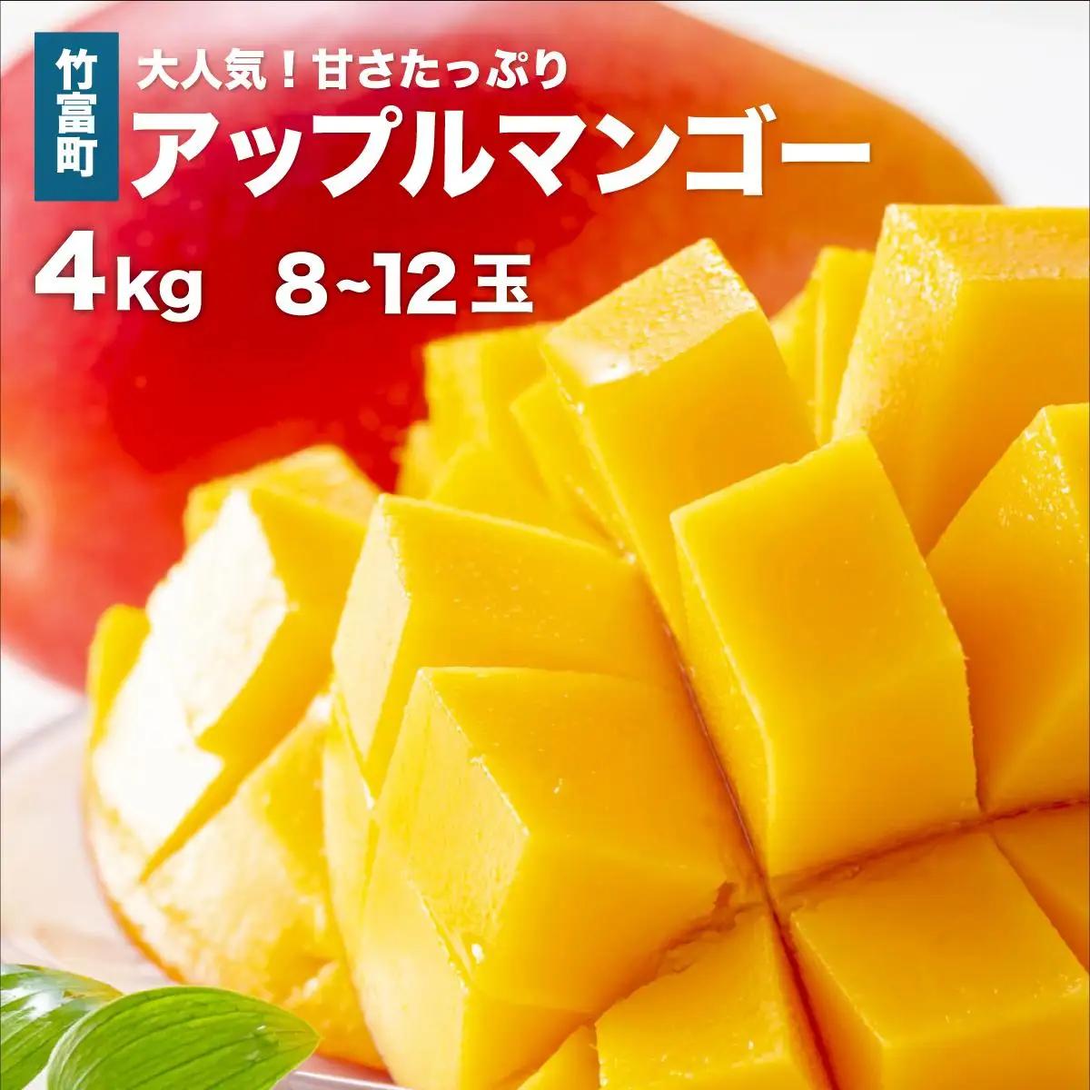 【2027年 先行予約】アップルマンゴー 約4kg
