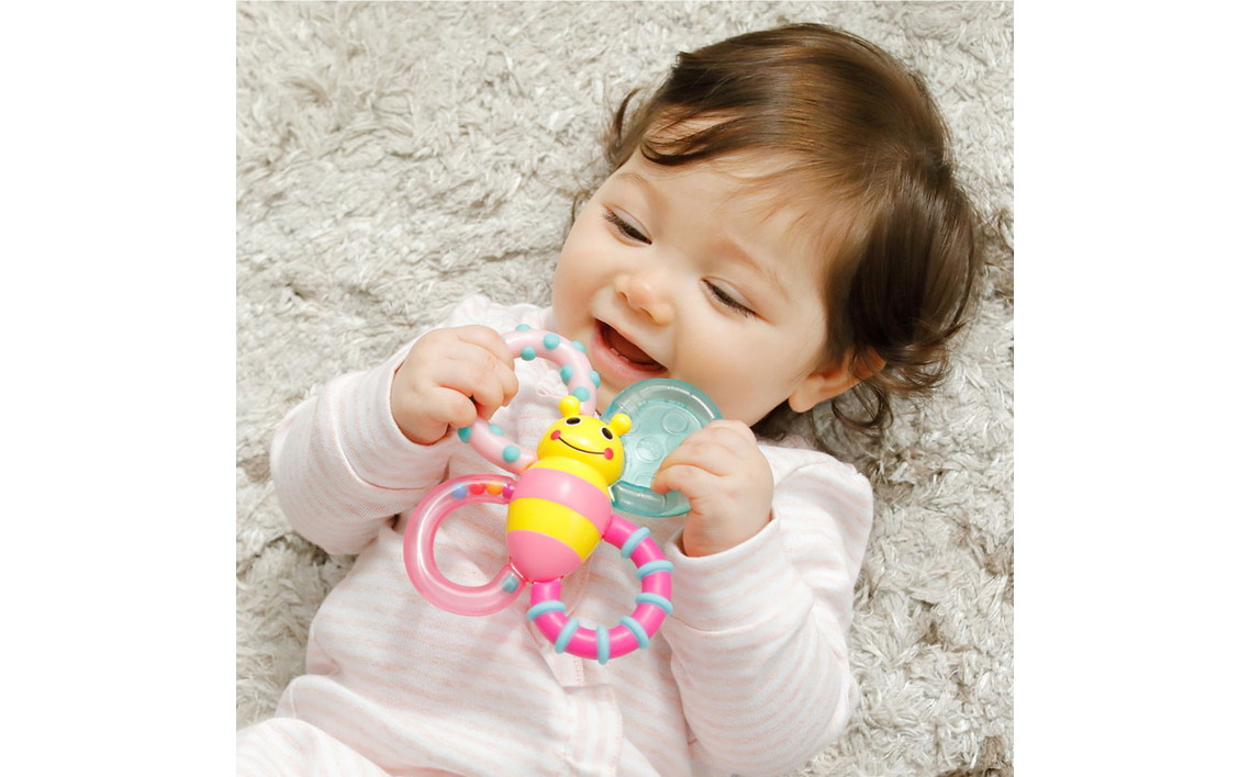 No.345-01 ダイパーケーキ/カミカミみつばち/ピンク