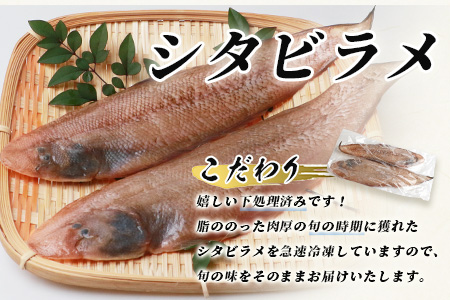 【ANA限定】冷凍芝エビ（真エビ）3kg（500g×6パック）＆有明海産 シタビラメ約150g×6尾【有明海の恵】簡単調理 セット