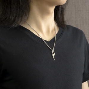 ネックレス プラチナ pt900 メンズ フェザー 羽根 喜平用 ダイヤモンド ペンダントトップ 大ぶり 羽 シンプル メンズジュエリー 普段 使い 190523100dpm-e SWAA334-pt