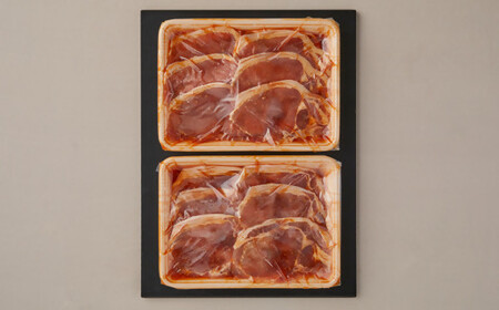 〈ホクニチ〉氷温熟成 大山豚ロース生姜焼き 冷凍（500g×2 計1kg）【髙島屋選定品】