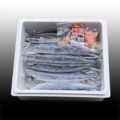 ふるさと納税 根室市 タラバガニむき身300g・冷凍さんま5尾×5P C-70080 |  | 01