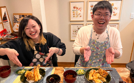 子供(15歳ごろまで)のための英語での和食料理教室