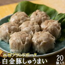 【ふるさと納税】白金豚 しゅうまい (45g×20個) 豚肉 ブランド肉 焼売 中華 料理 冷凍