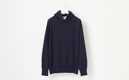 ≪先行予約≫【THISISASWEATER.】A3: A SWEATER IS FOR EVERYDAY. Hoodie NAVY ネイビー カシミヤセーター 服 洋服 ユニセックス メンズ レディース ブランド 数量限定 山形県 山辺町 サイズ4 yt-sehdn4