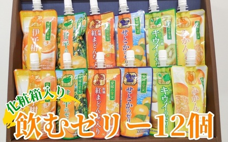 飲むゼリー 詰め合わせセット 150g×12個 6種｜B370