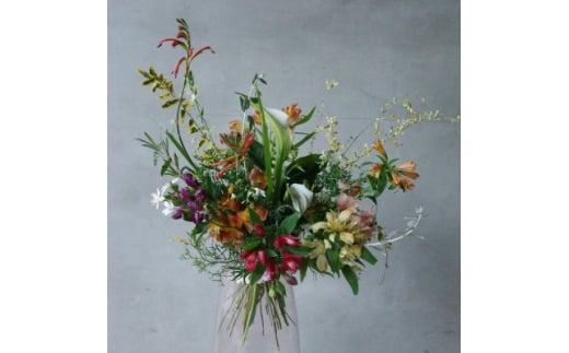添える　季節のおまかせブーケ(Sサイズ)【1710519】