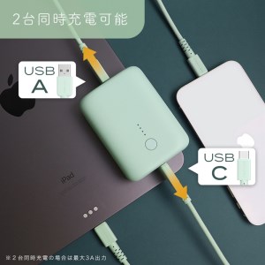 MOTTERU(モッテル) 国内最小最軽量 モバイルバッテリー  PD18W  大容量10,000mAh  スマホ約３回分充電 174g ２年保証 もってる（MOT-MB10001）　ブルー