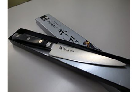 正広作 日本鋼 ペティナイフ 120mm 