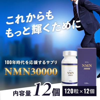 100年時代応援サプリNMN30000×12個