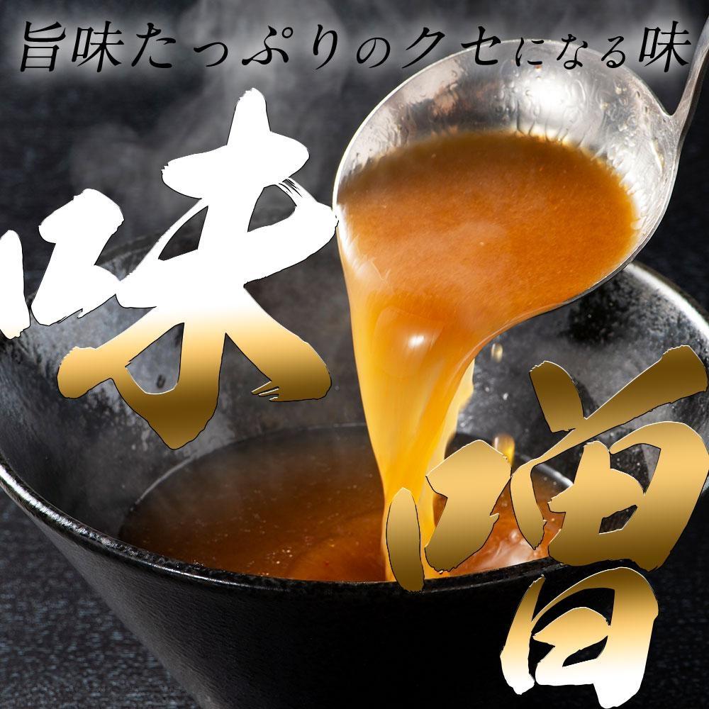 ※受付停止※福岡県産ラー麦100%ラーメン 味噌(濃縮スープ40g×10袋・麺100g×10玉)