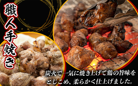 ≪超小分けパック≫職人手焼き!国産若鶏炭火焼1kg_LE-3322_ (都城市) 国産若鶏 若鶏炭火焼(もも・むね) 小分け 100g 宮崎名物 鶏炭火焼 おつまみ